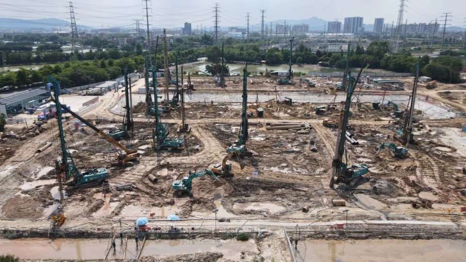 近20台“SG胜游绿”装备实力集结，助力广佛西环工程建设跑出“加速度”