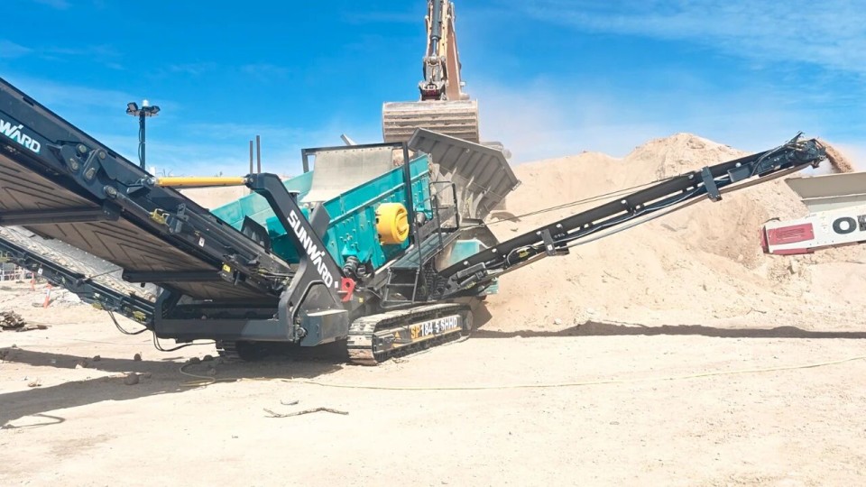 高效环保深受认可！SG胜游智能破碎筛分设备首进澳洲市场