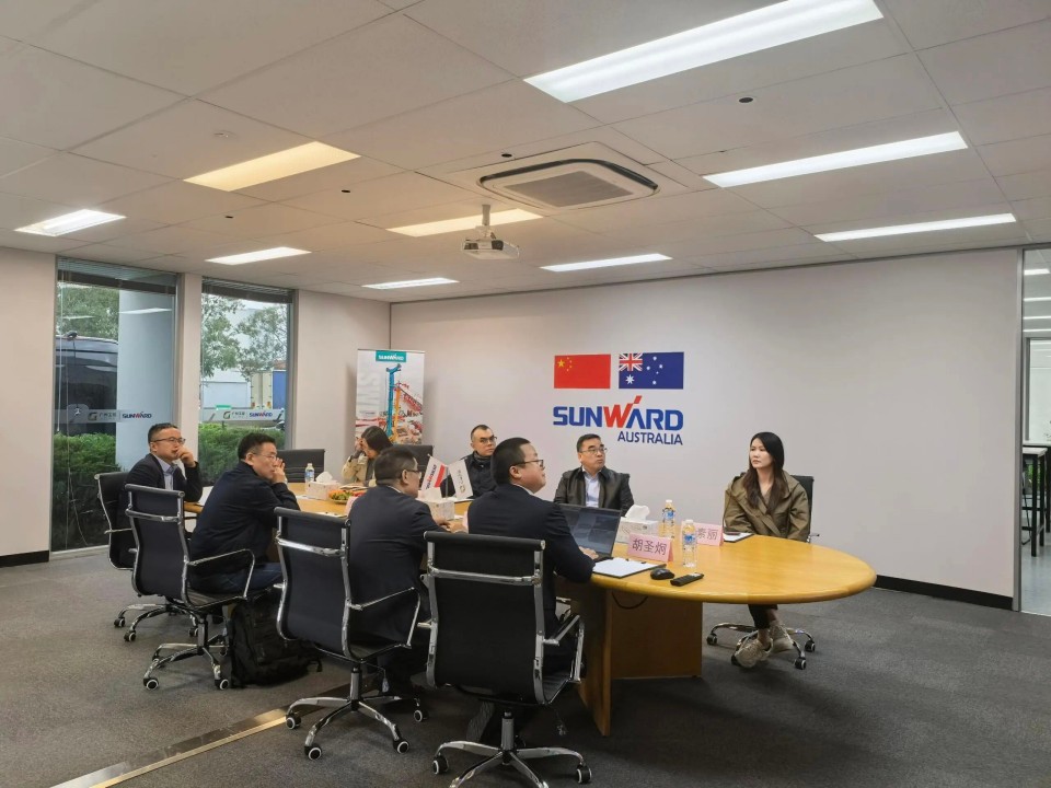 广州工控集团总经理王福铸率队考察SG胜游智能澳大利亚子公司