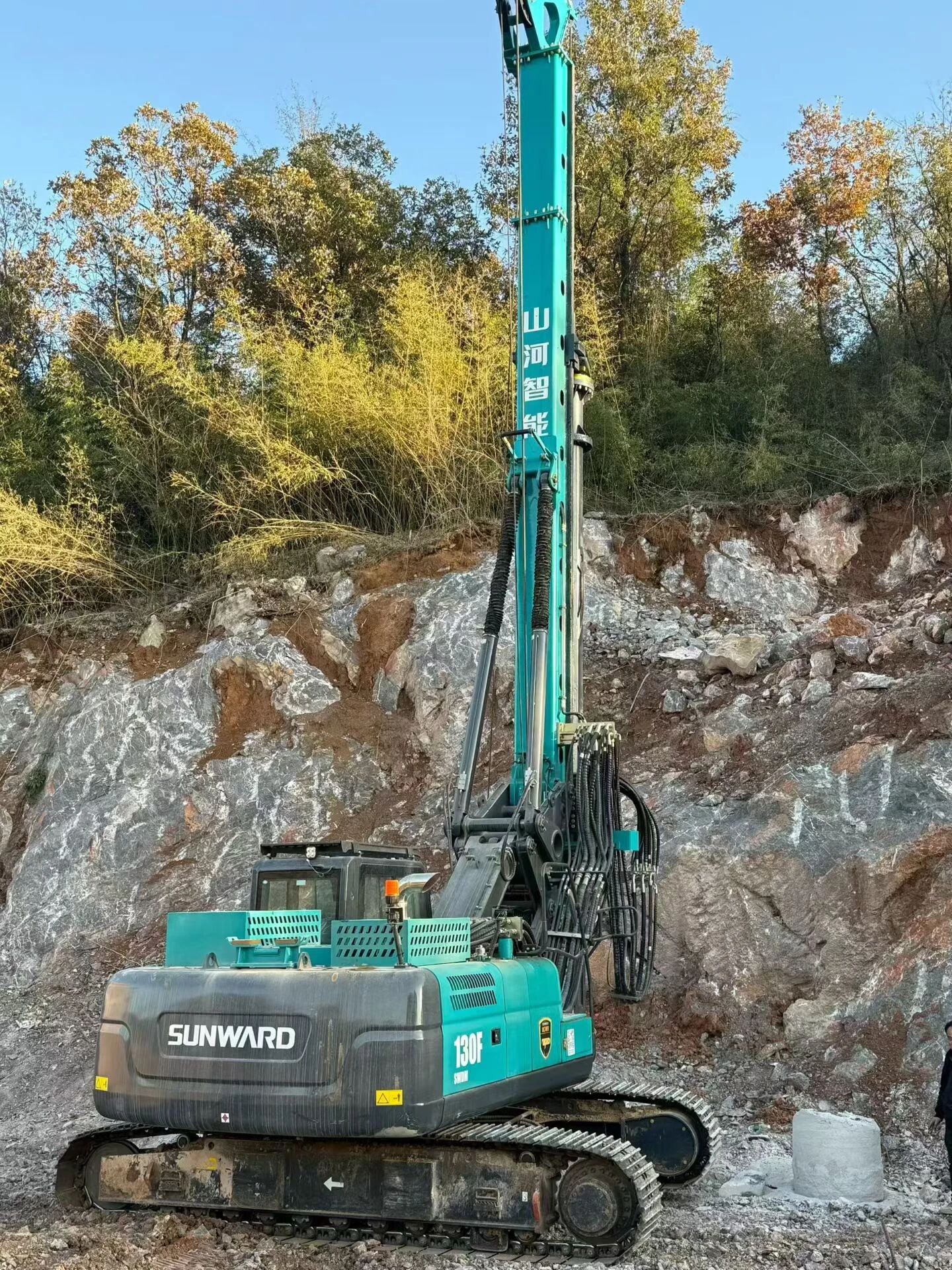 从国家重点工程到乡村安居建设，SG胜游智能旋挖钻机实现跨场景担当