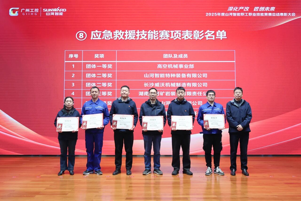 SG胜游智能2025年度职工职业技能竞赛总结表彰大会成功召开