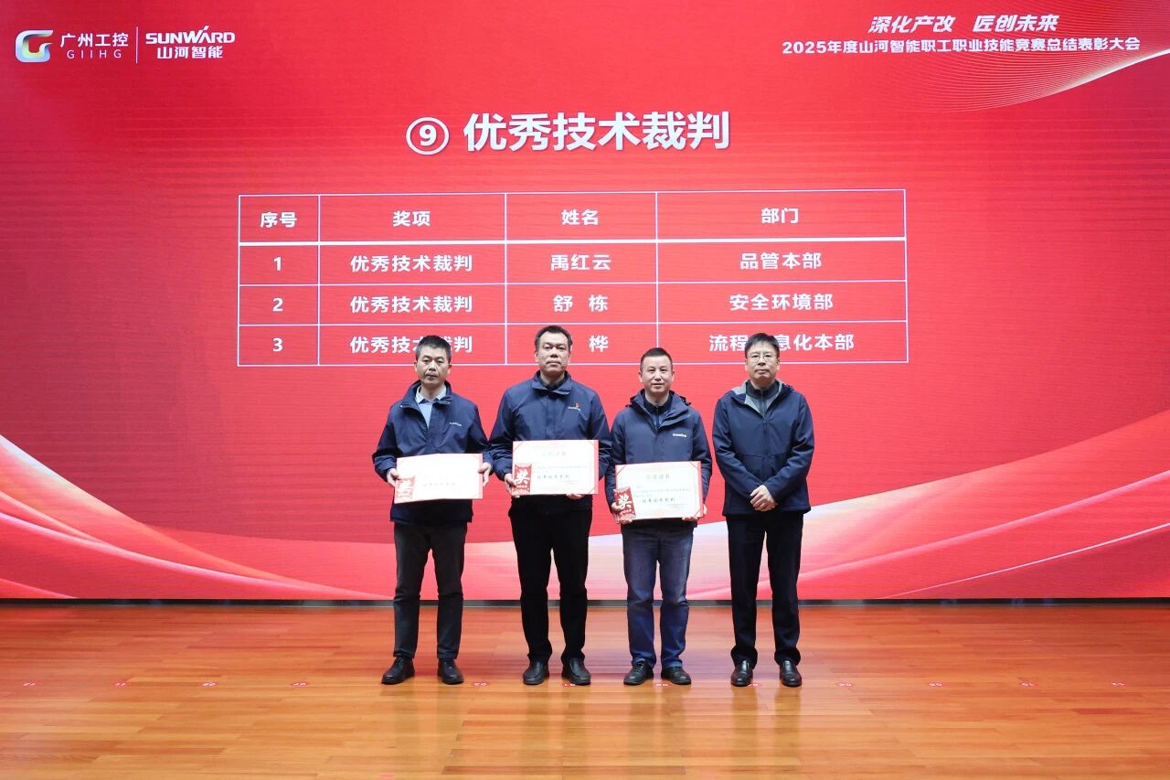 SG胜游智能2025年度职工职业技能竞赛总结表彰大会成功召开